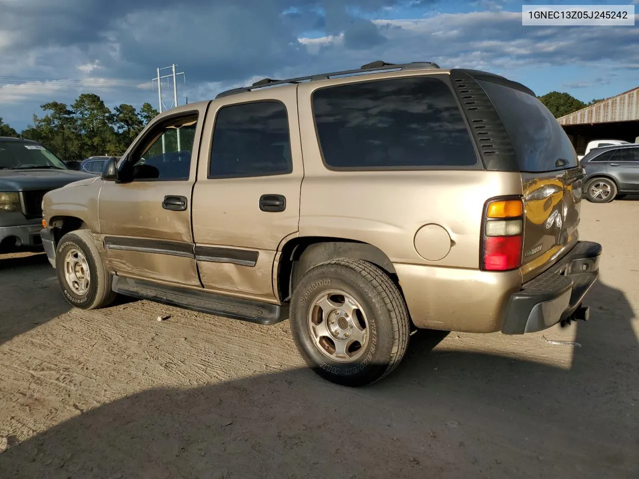 2005 Chevrolet Tahoe C1500 VIN: 1GNEC13Z05J245242 Lot: 72972184