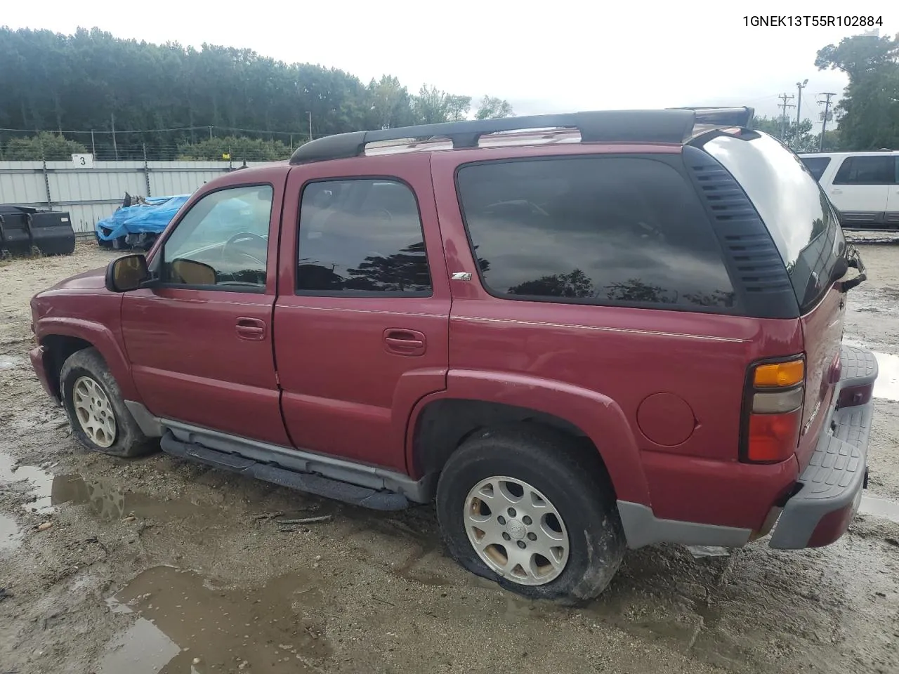 2005 Chevrolet Tahoe K1500 VIN: 1GNEK13T55R102884 Lot: 72989274