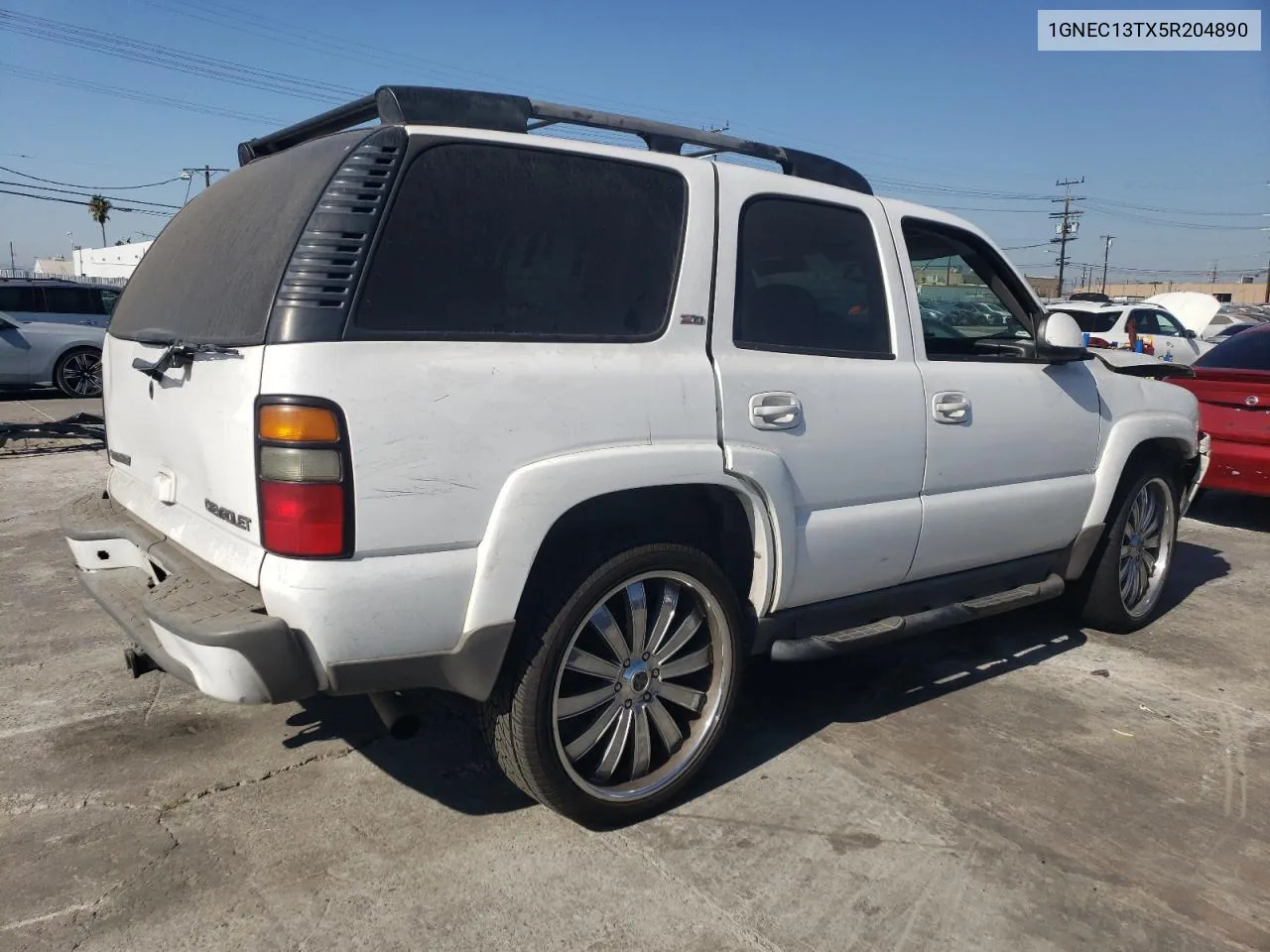 2005 Chevrolet Tahoe C1500 VIN: 1GNEC13TX5R204890 Lot: 73188584