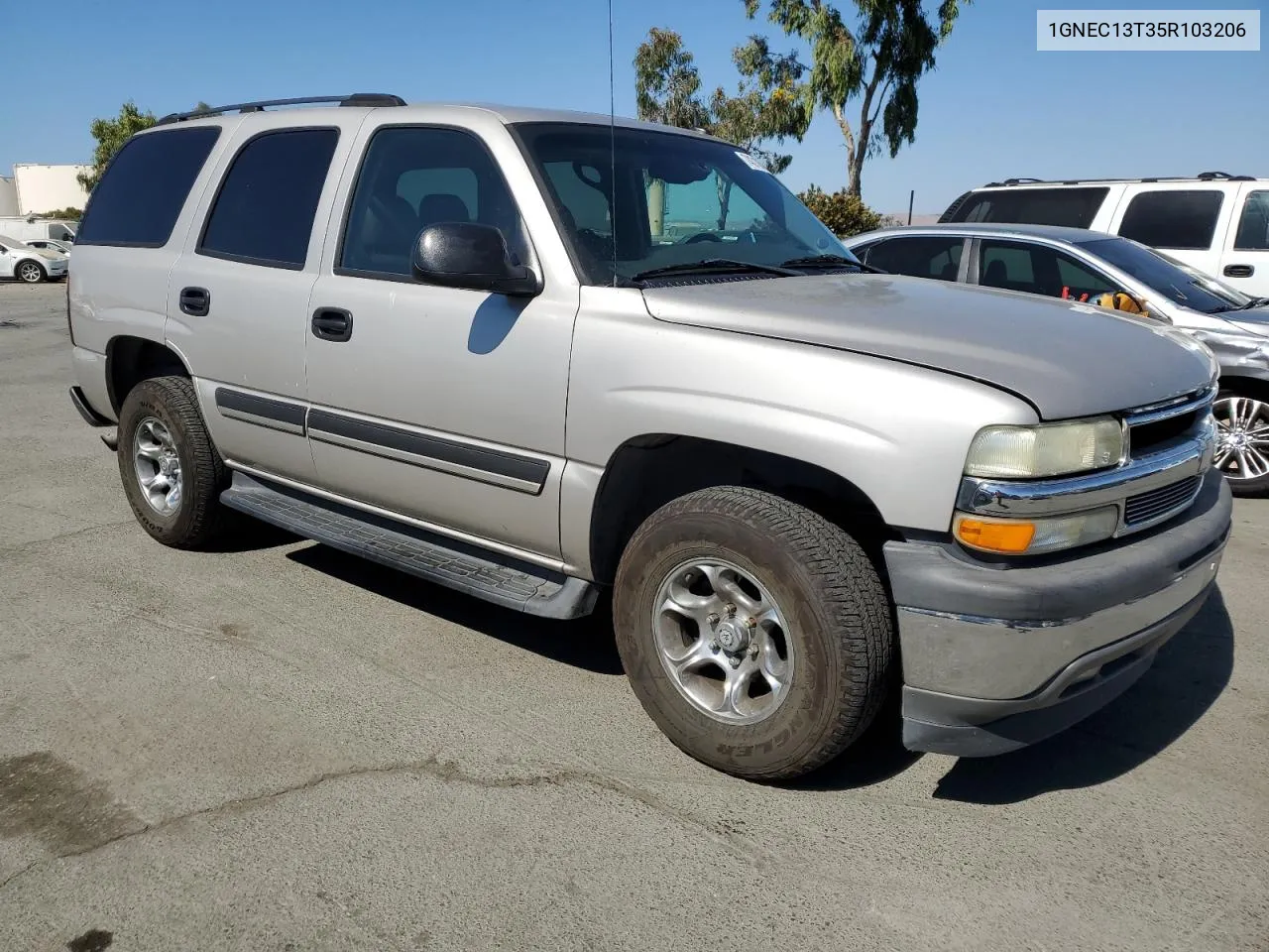 2005 Chevrolet Tahoe C1500 VIN: 1GNEC13T35R103206 Lot: 74310784