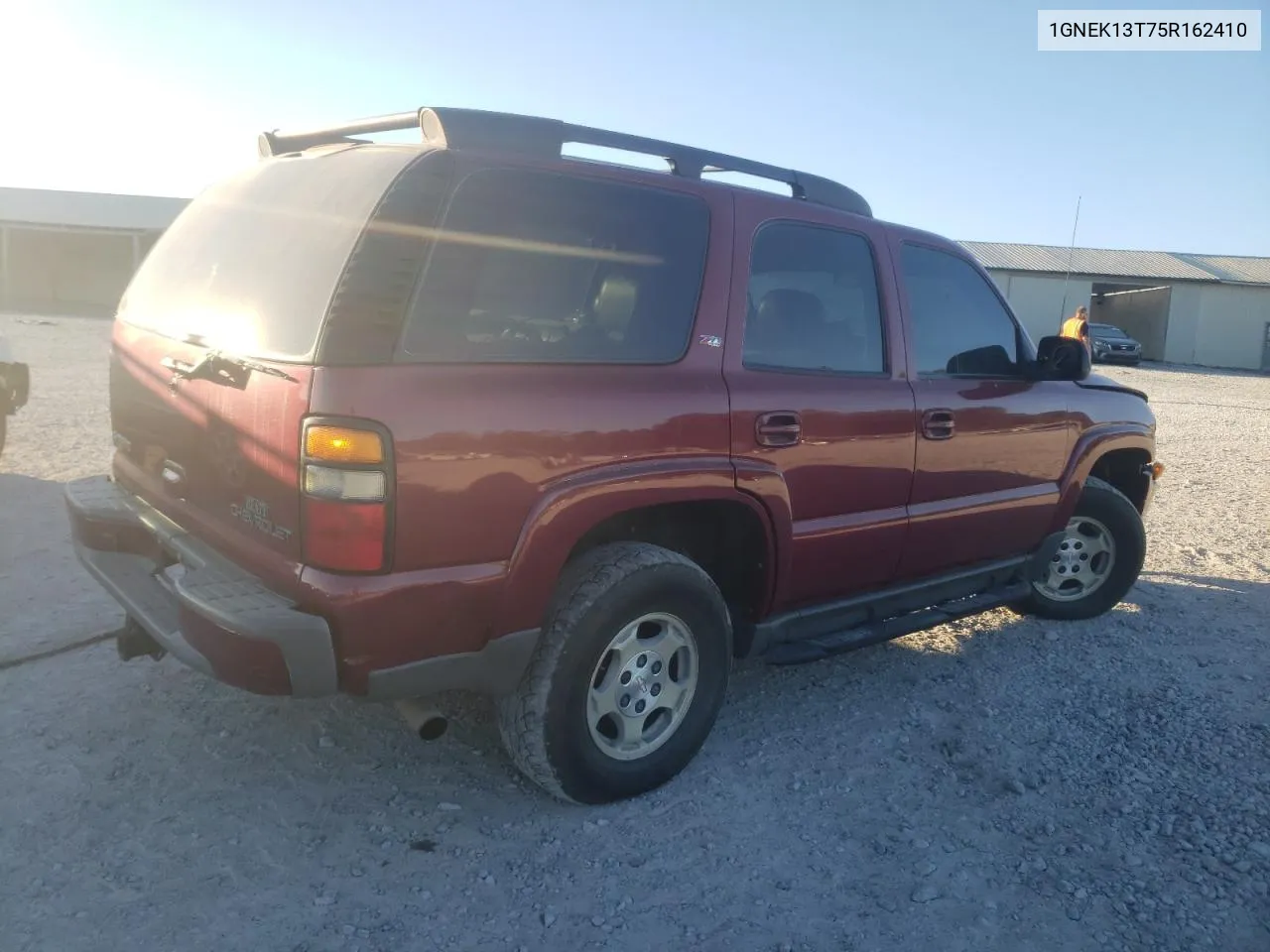 2005 Chevrolet Tahoe K1500 VIN: 1GNEK13T75R162410 Lot: 74912804