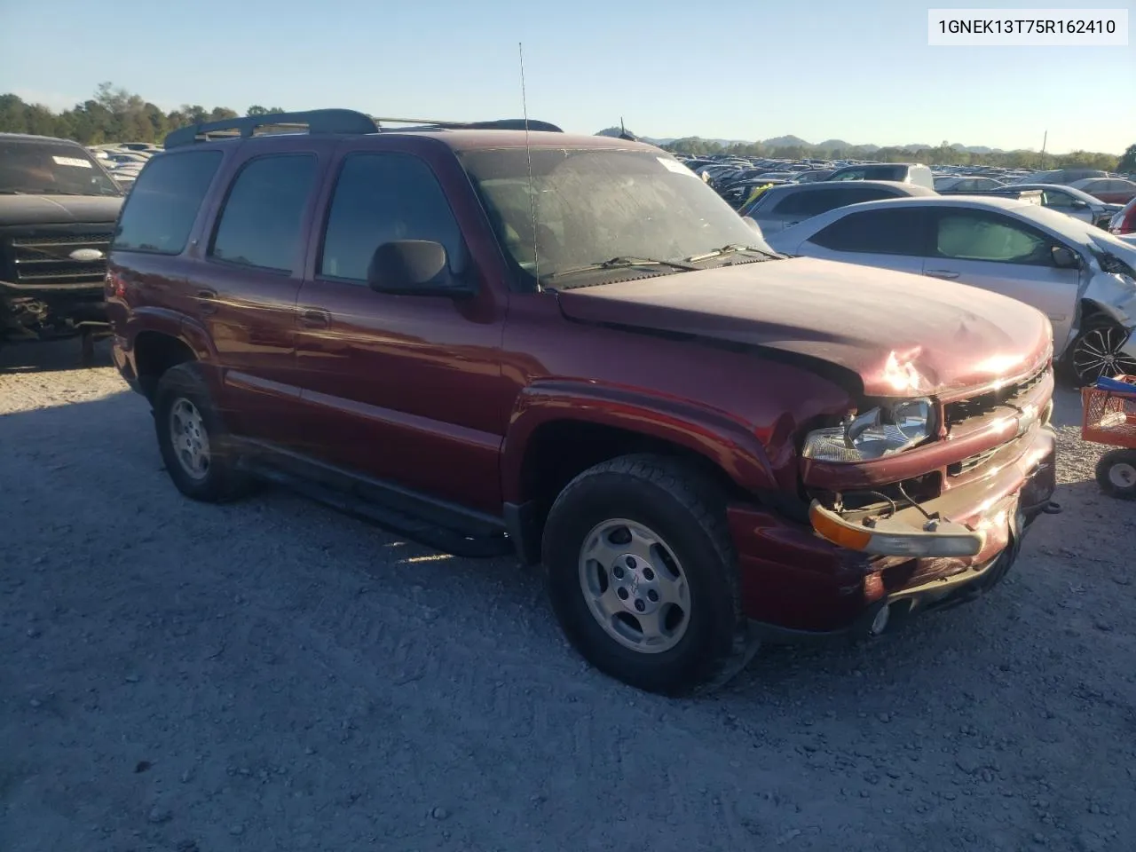 2005 Chevrolet Tahoe K1500 VIN: 1GNEK13T75R162410 Lot: 74912804