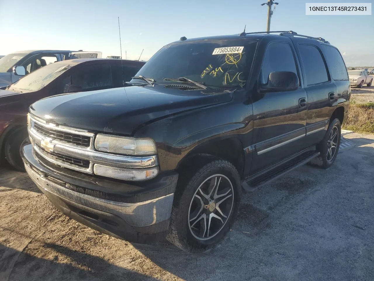 2005 Chevrolet Tahoe C1500 VIN: 1GNEC13T45R273431 Lot: 75053884