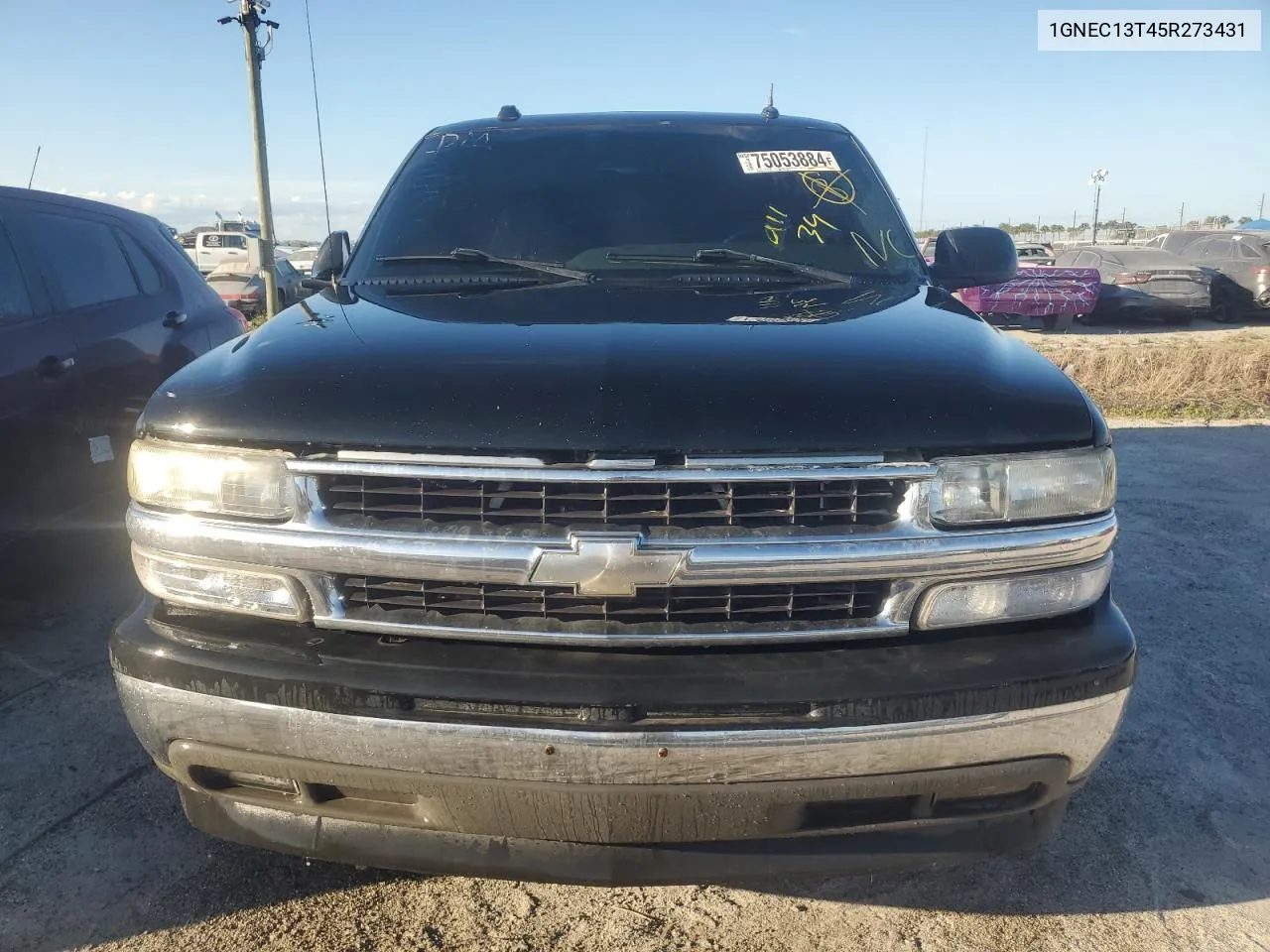 2005 Chevrolet Tahoe C1500 VIN: 1GNEC13T45R273431 Lot: 75053884