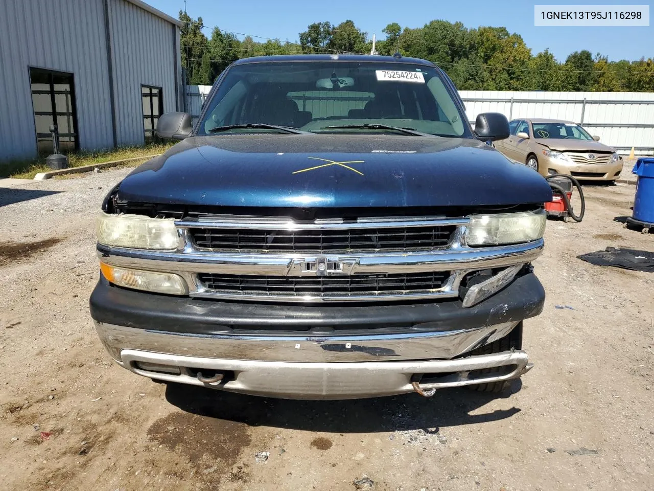 2005 Chevrolet Tahoe K1500 VIN: 1GNEK13T95J116298 Lot: 75254224