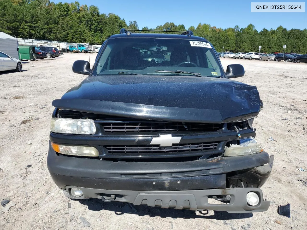 2005 Chevrolet Tahoe K1500 VIN: 1GNEK13T25R156644 Lot: 75485504