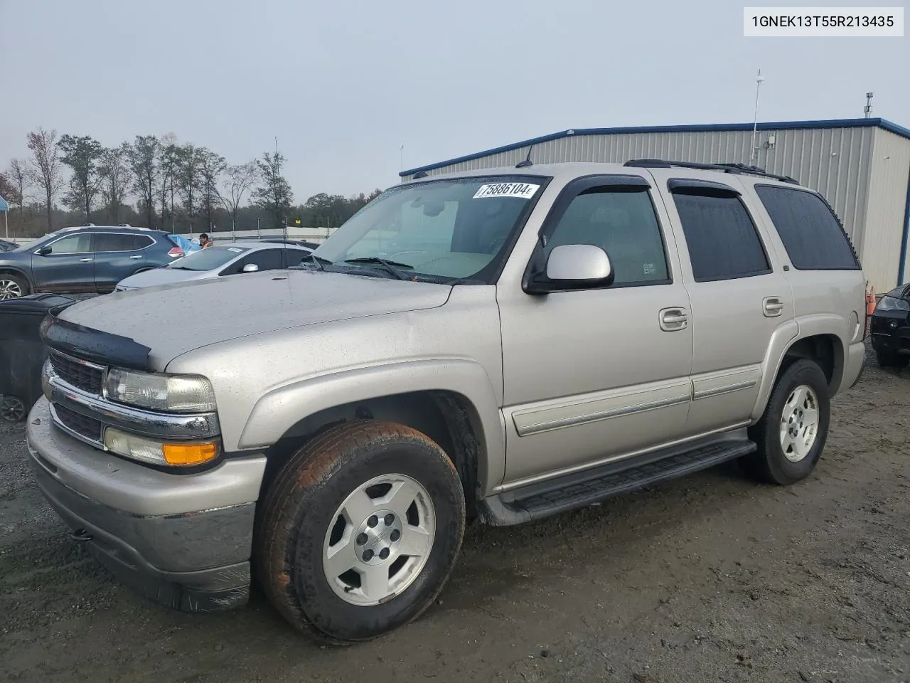 2005 Chevrolet Tahoe K1500 VIN: 1GNEK13T55R213435 Lot: 75886104