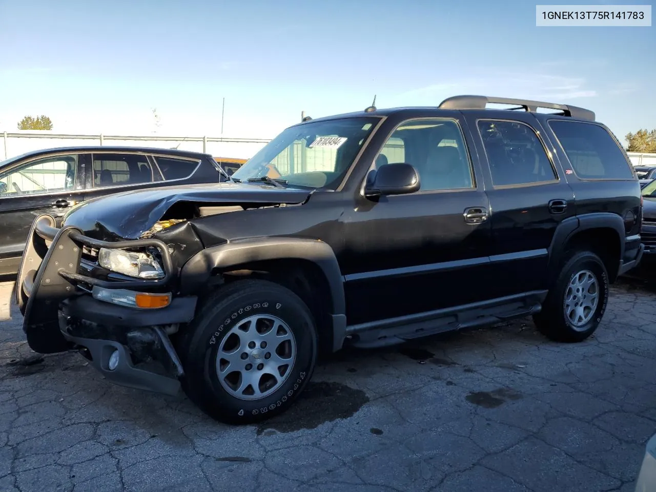 2005 Chevrolet Tahoe K1500 VIN: 1GNEK13T75R141783 Lot: 76103494