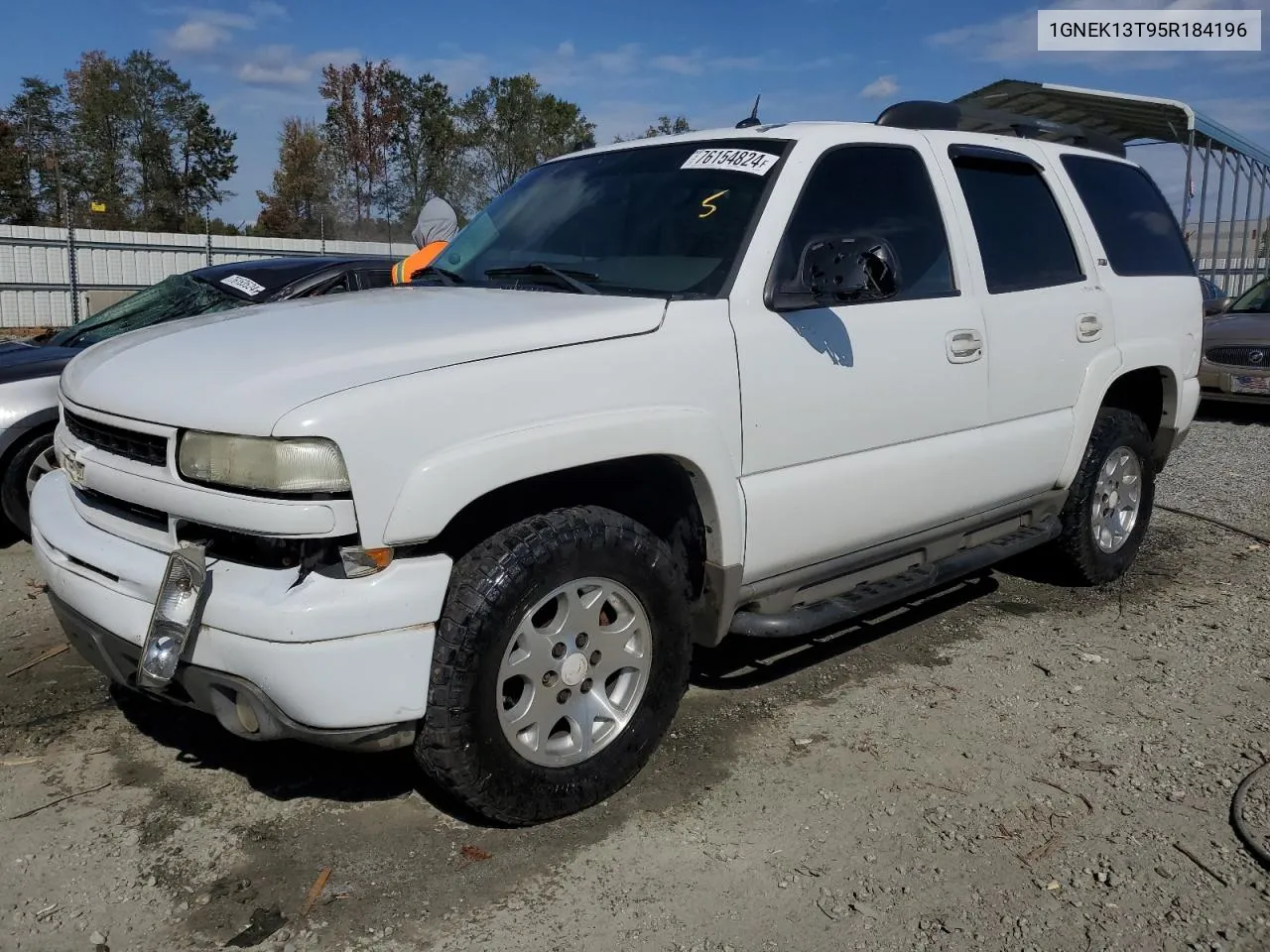 2005 Chevrolet Tahoe K1500 VIN: 1GNEK13T95R184196 Lot: 76154824