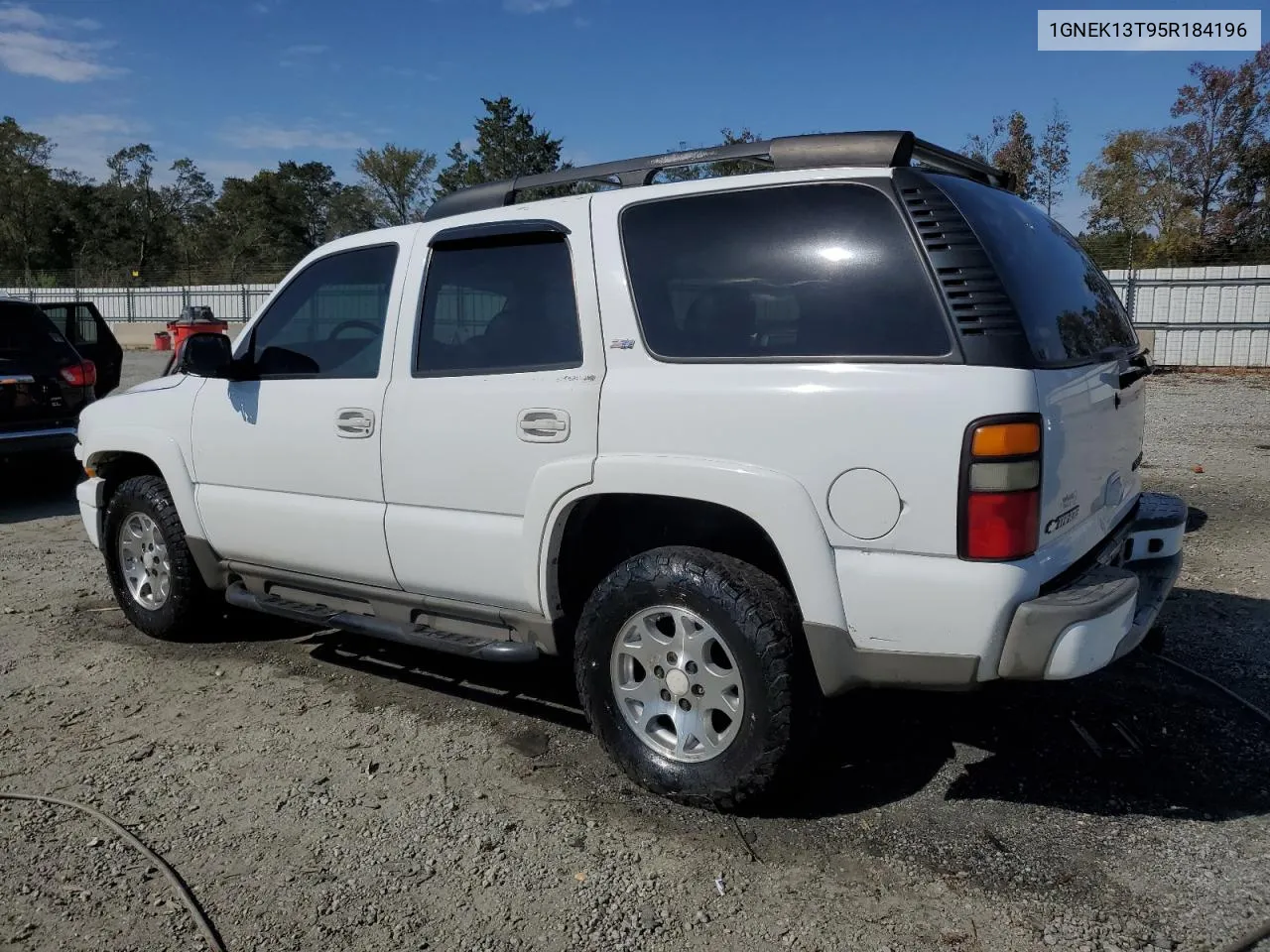 2005 Chevrolet Tahoe K1500 VIN: 1GNEK13T95R184196 Lot: 76154824