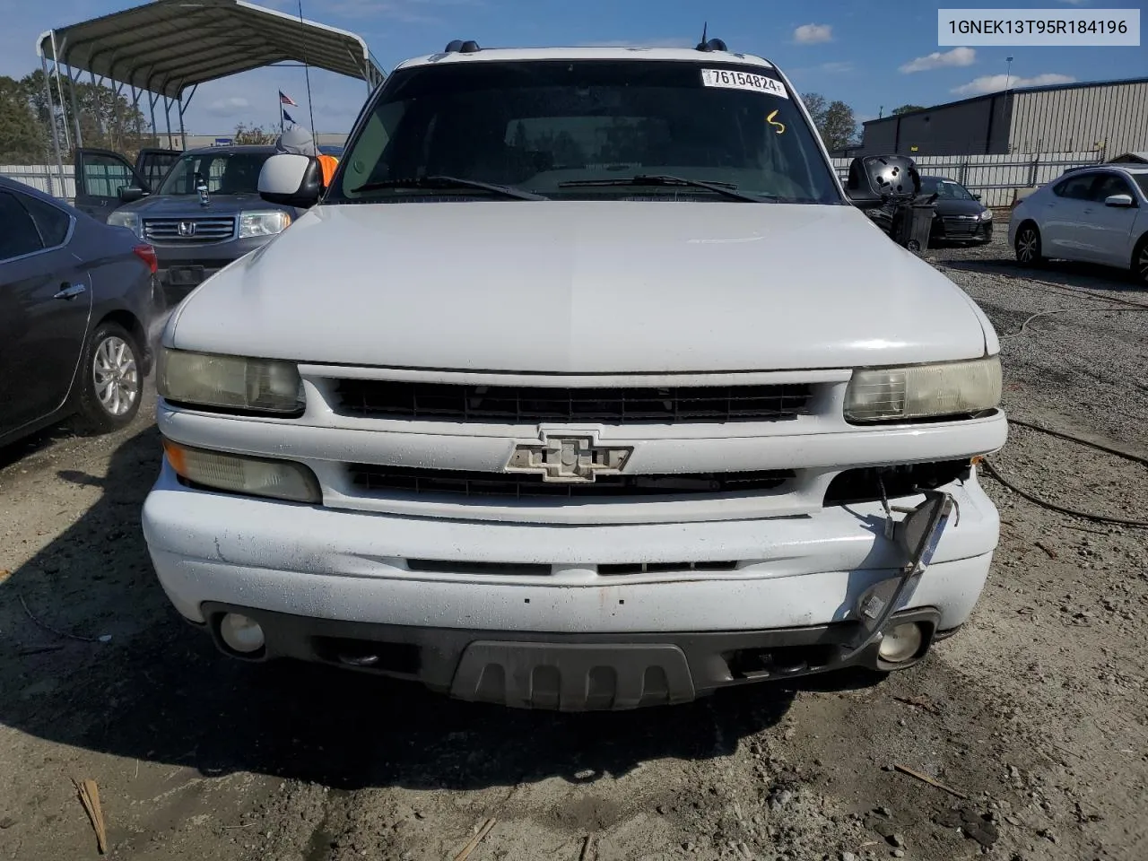 2005 Chevrolet Tahoe K1500 VIN: 1GNEK13T95R184196 Lot: 76154824