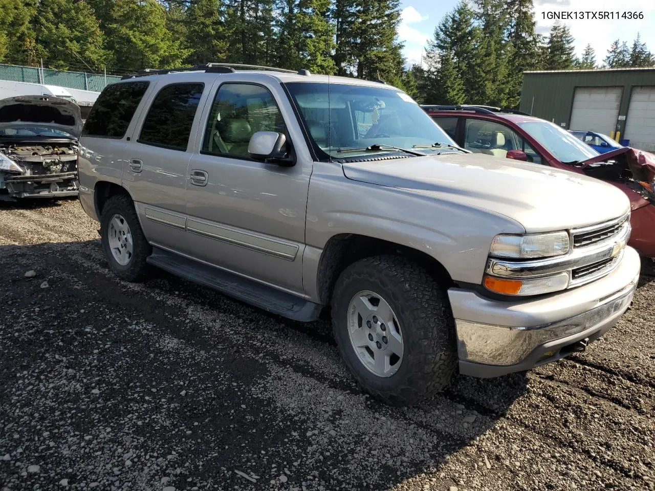 2005 Chevrolet Tahoe K1500 VIN: 1GNEK13TX5R114366 Lot: 76418154