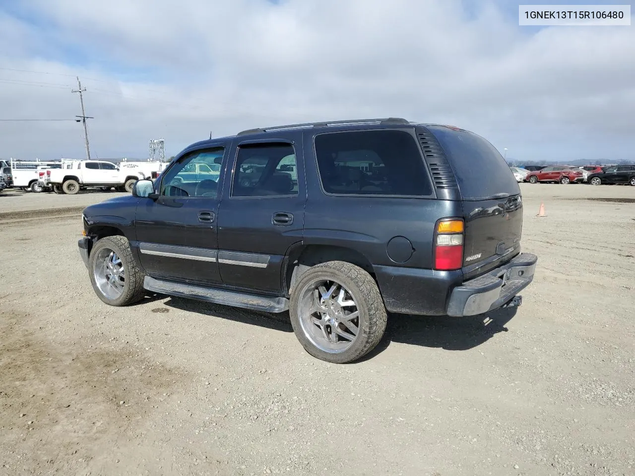 2005 Chevrolet Tahoe K1500 VIN: 1GNEK13T15R106480 Lot: 77034914