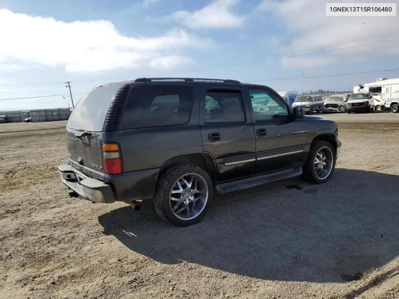 2005 Chevrolet Tahoe K1500 VIN: 1GNEK13T15R106480 Lot: 77034914