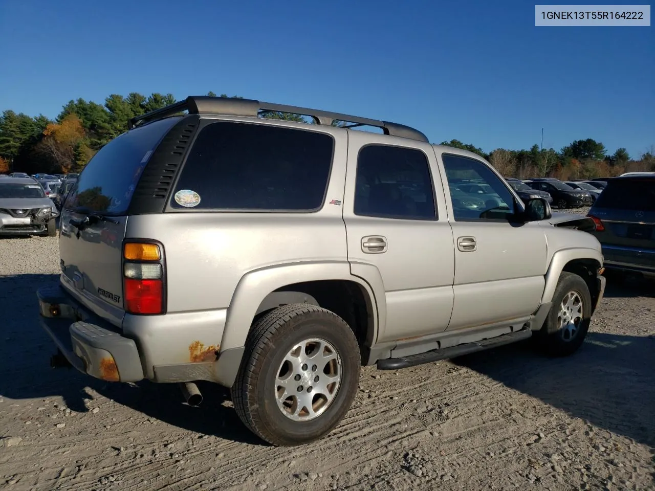 2005 Chevrolet Tahoe K1500 VIN: 1GNEK13T55R164222 Lot: 77371954