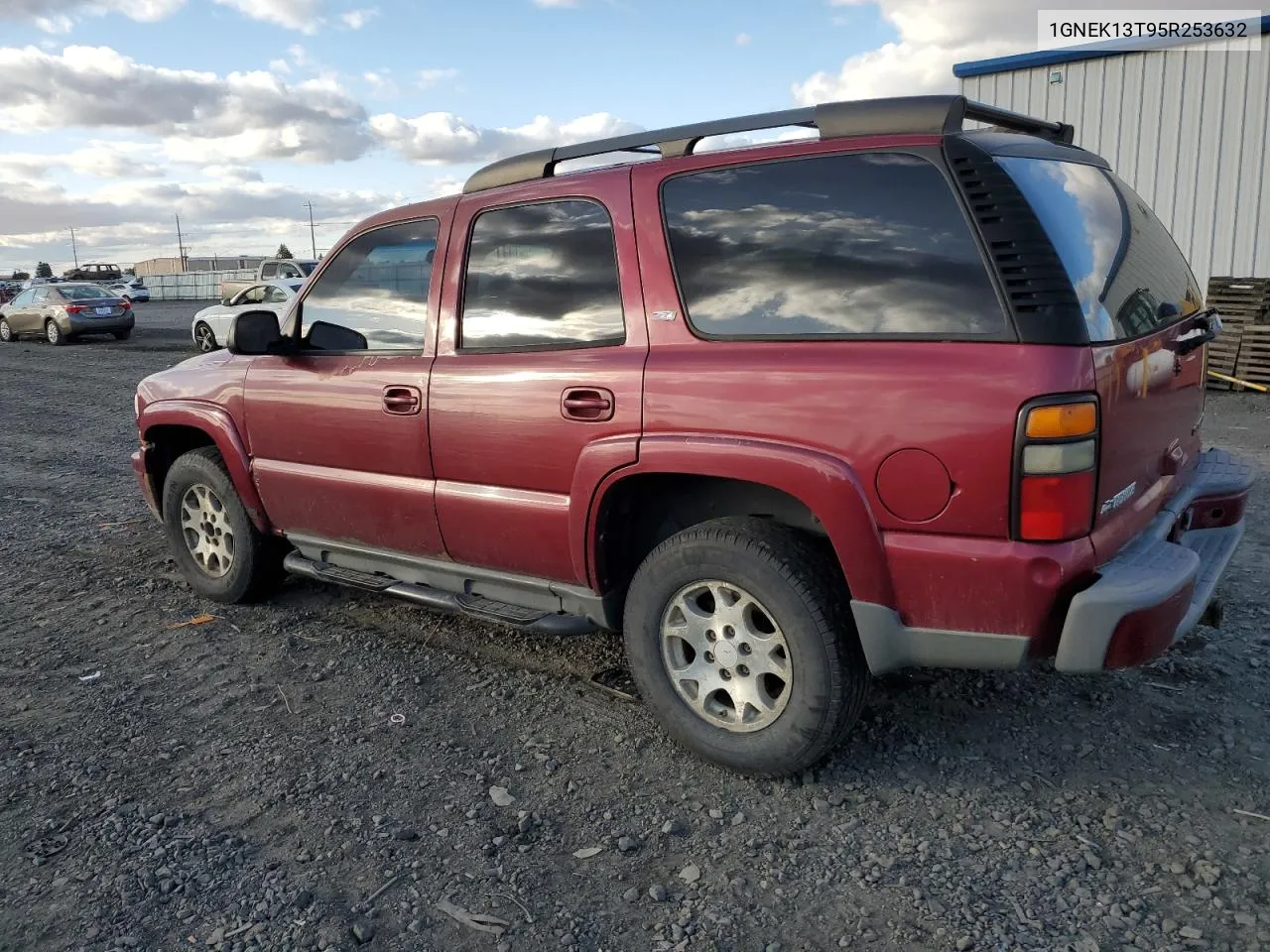 2005 Chevrolet Tahoe K1500 VIN: 1GNEK13T95R253632 Lot: 77841604