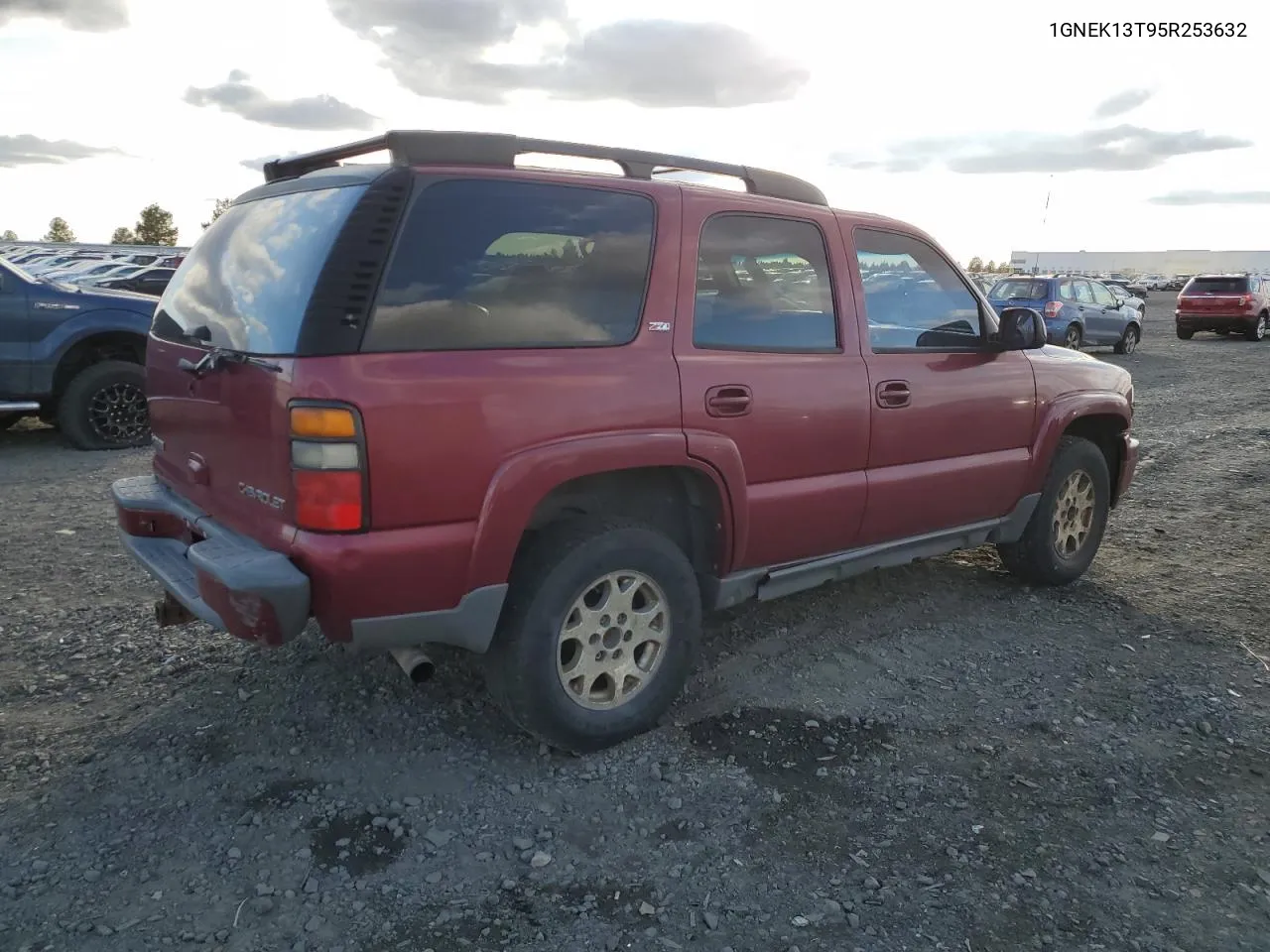 2005 Chevrolet Tahoe K1500 VIN: 1GNEK13T95R253632 Lot: 77841604