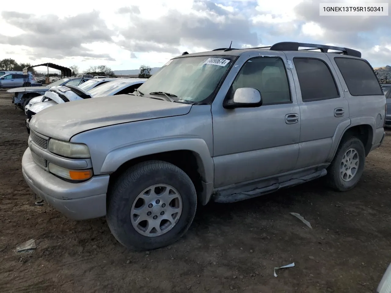 2005 Chevrolet Tahoe K1500 VIN: 1GNEK13T95R150341 Lot: 78090674