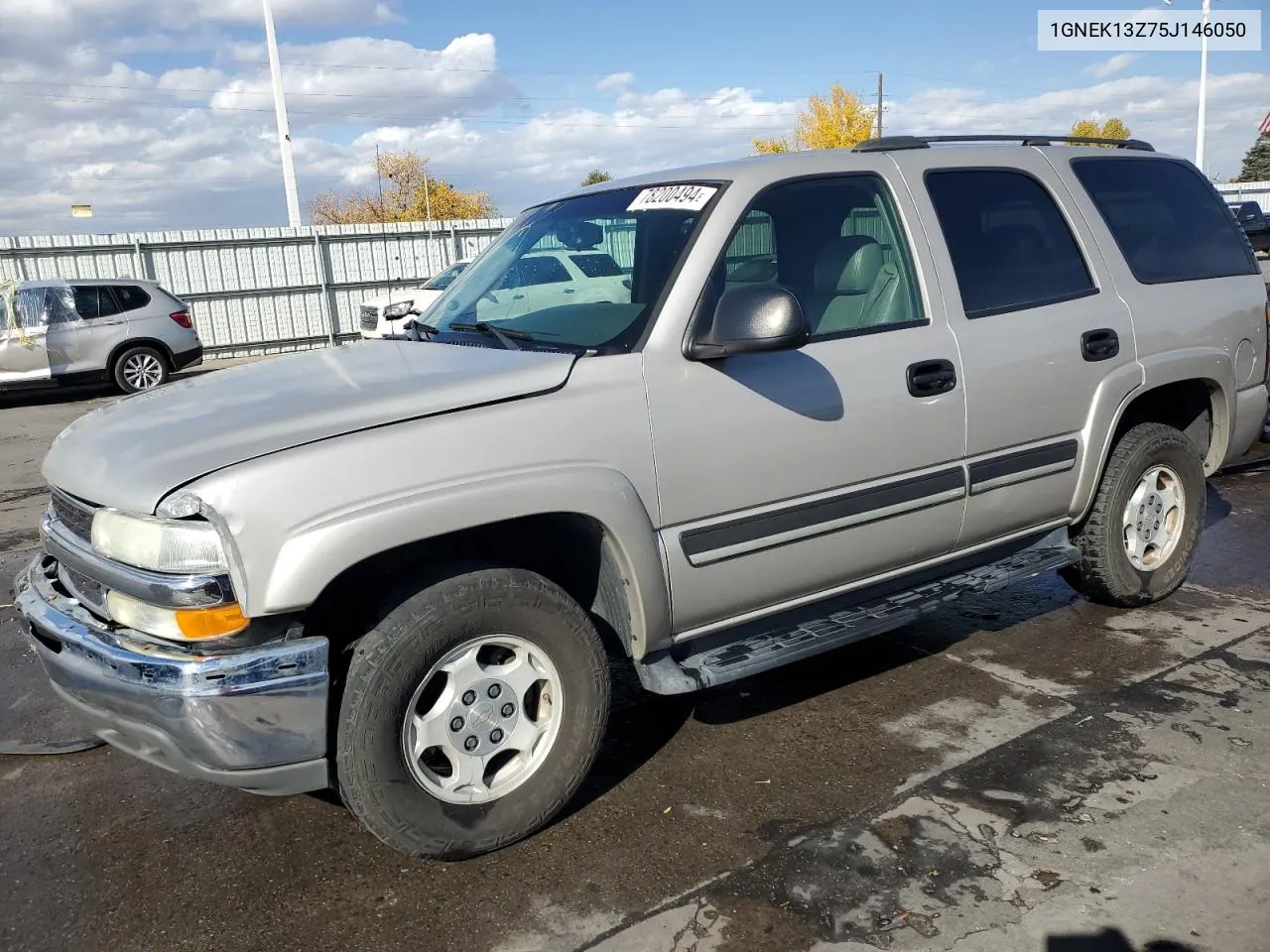 2005 Chevrolet Tahoe K1500 VIN: 1GNEK13Z75J146050 Lot: 78200494