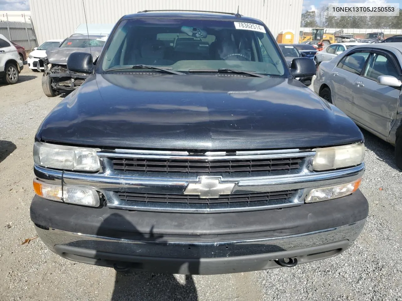 2005 Chevrolet Tahoe K1500 VIN: 1GNEK13T05J250553 Lot: 78362514