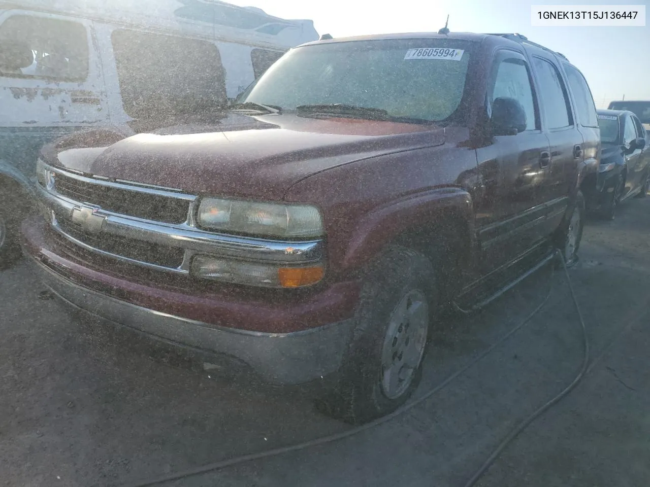 1GNEK13T15J136447 2005 Chevrolet Tahoe K1500