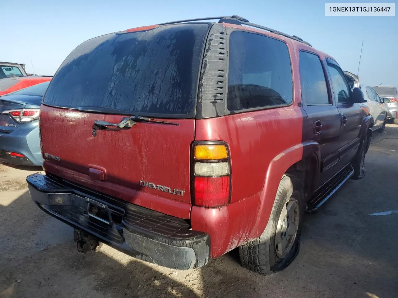 1GNEK13T15J136447 2005 Chevrolet Tahoe K1500