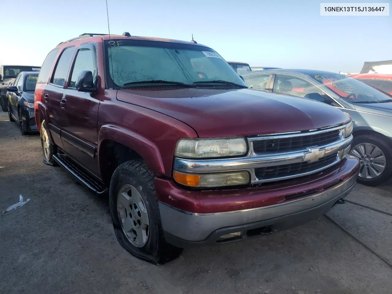 1GNEK13T15J136447 2005 Chevrolet Tahoe K1500