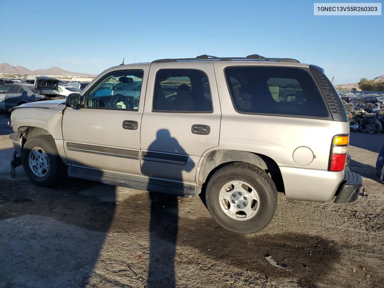 2005 Chevrolet Tahoe C1500 VIN: 1GNEC13V55R260303 Lot: 78643614