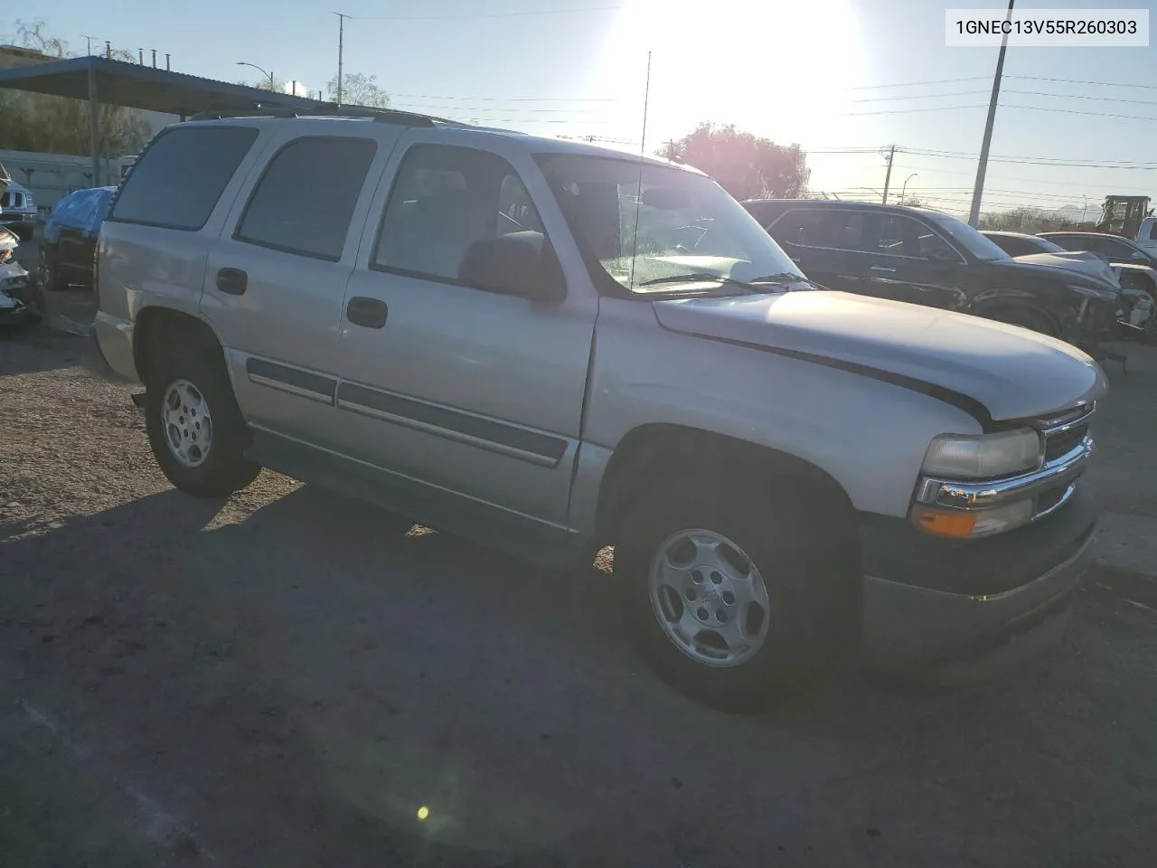 2005 Chevrolet Tahoe C1500 VIN: 1GNEC13V55R260303 Lot: 78643614