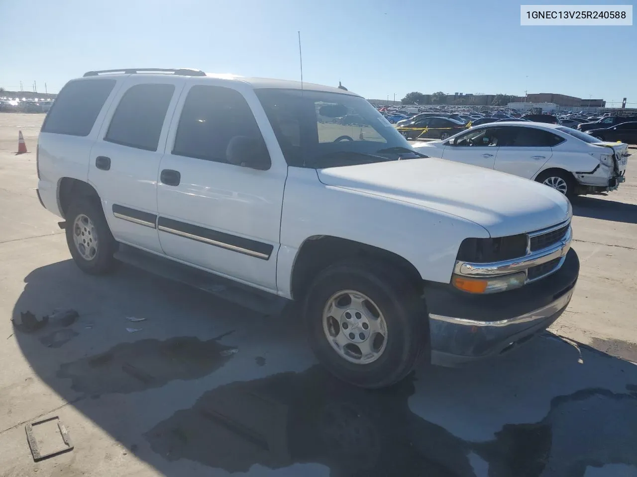 2005 Chevrolet Tahoe C1500 VIN: 1GNEC13V25R240588 Lot: 78673264