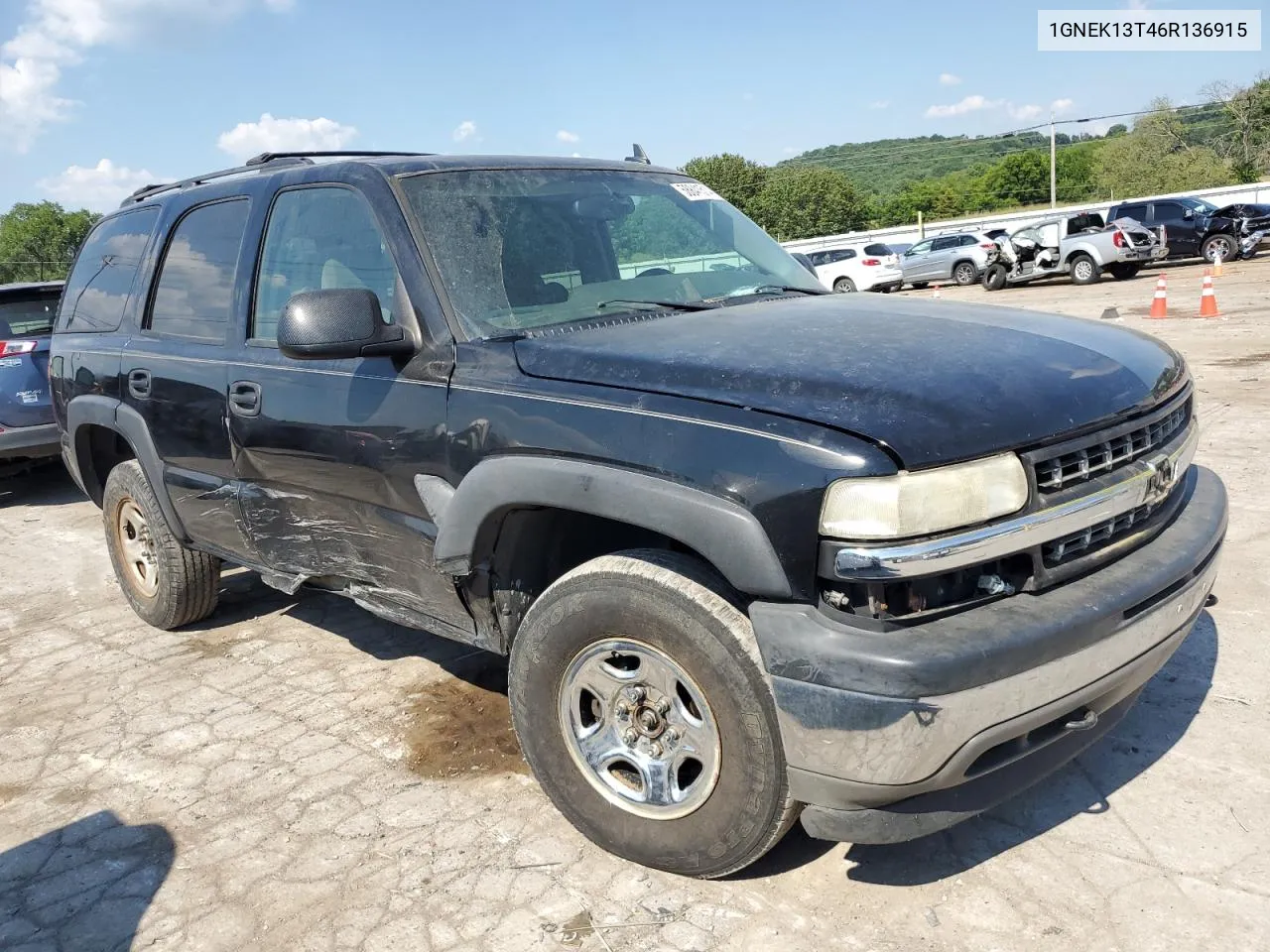 2006 Chevrolet Tahoe K1500 VIN: 1GNEK13T46R136915 Lot: 58841514