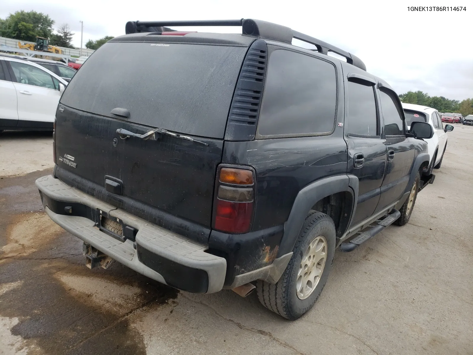 2006 Chevrolet Tahoe K1500 VIN: 1GNEK13T86R114674 Lot: 66017334