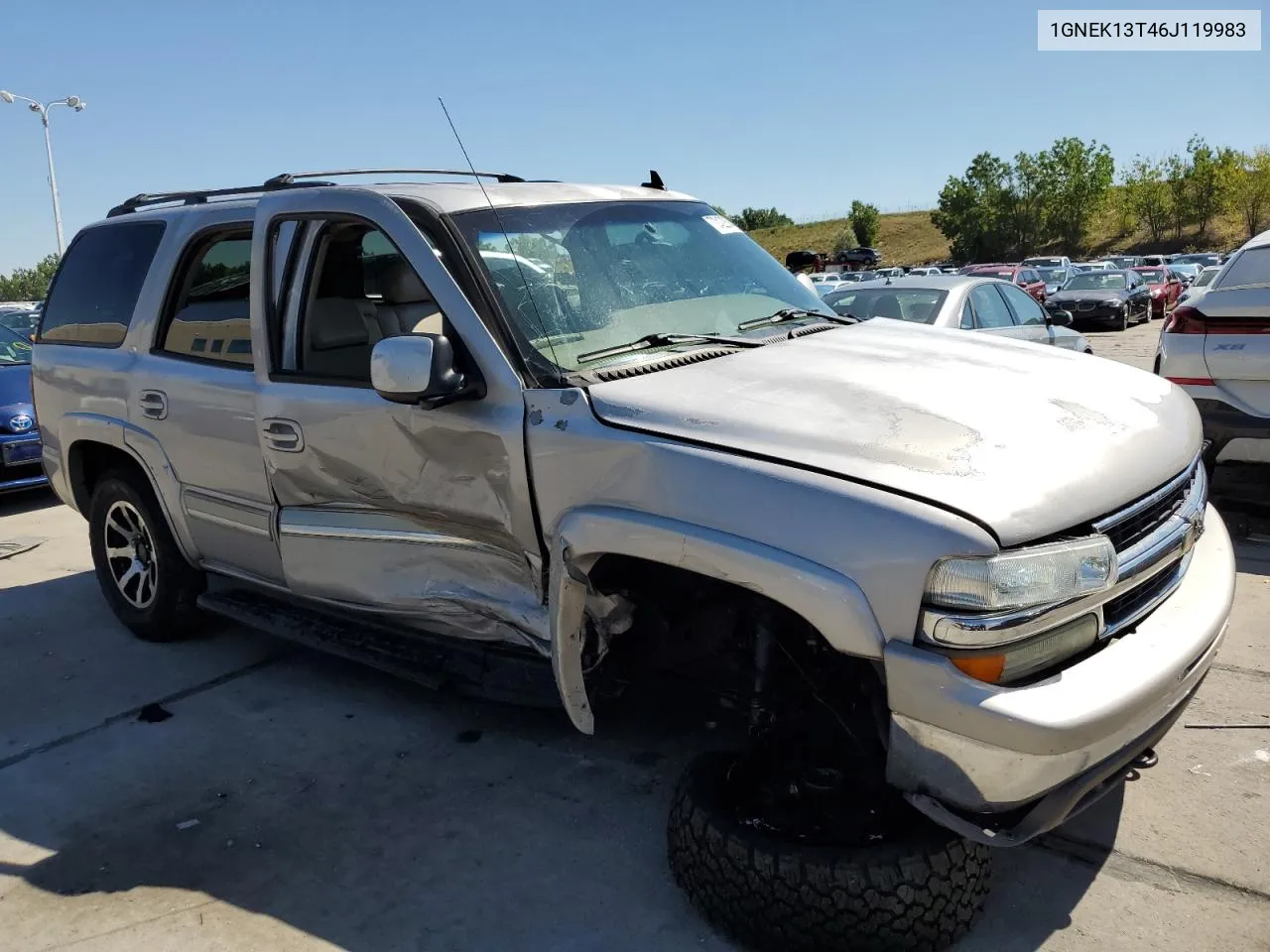 2006 Chevrolet Tahoe K1500 VIN: 1GNEK13T46J119983 Lot: 70422674