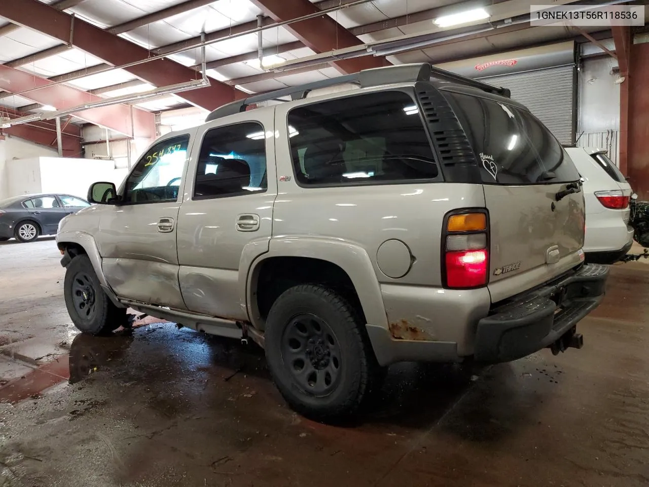 2006 Chevrolet Tahoe K1500 VIN: 1GNEK13T56R118536 Lot: 72402314