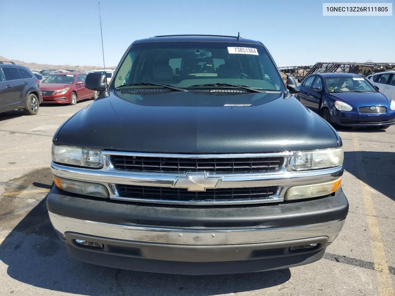 2006 Chevrolet Tahoe C1500 VIN: 1GNEC13Z26R111805 Lot: 73851304