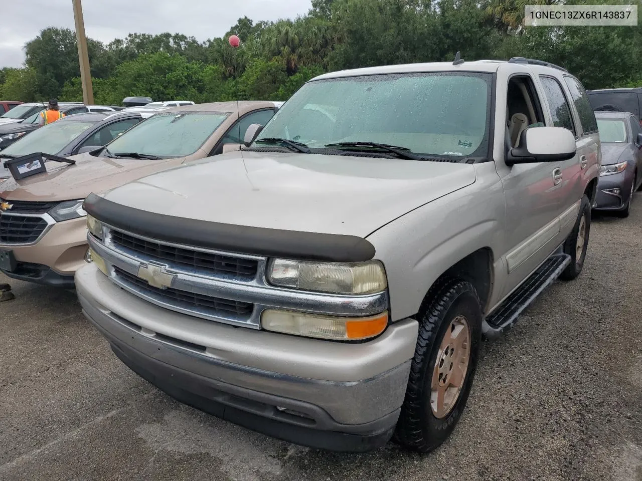 2006 Chevrolet Tahoe C1500 VIN: 1GNEC13ZX6R143837 Lot: 73887214