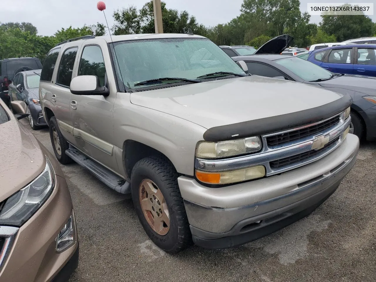 2006 Chevrolet Tahoe C1500 VIN: 1GNEC13ZX6R143837 Lot: 73887214