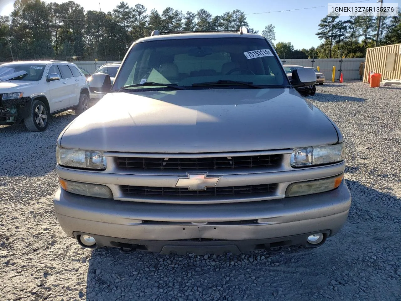 2006 Chevrolet Tahoe K1500 VIN: 1GNEK13Z76R135276 Lot: 75193114