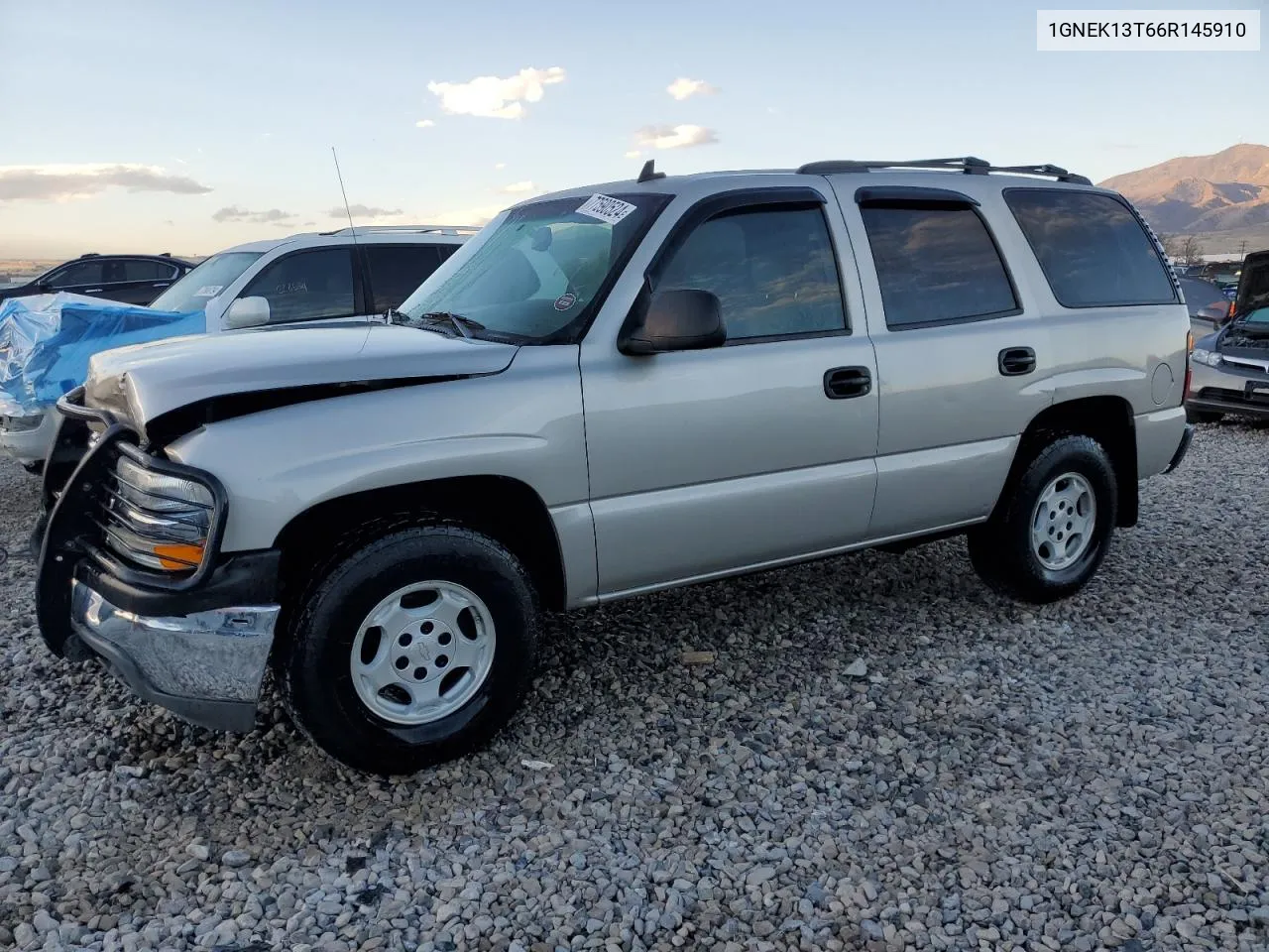 2006 Chevrolet Tahoe K1500 VIN: 1GNEK13T66R145910 Lot: 77590524