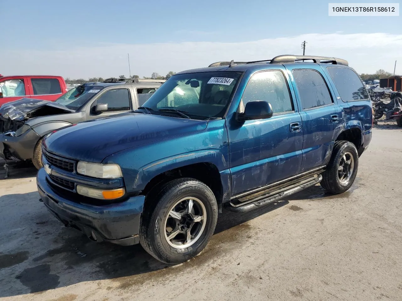 2006 Chevrolet Tahoe K1500 VIN: 1GNEK13T86R158612 Lot: 77823264