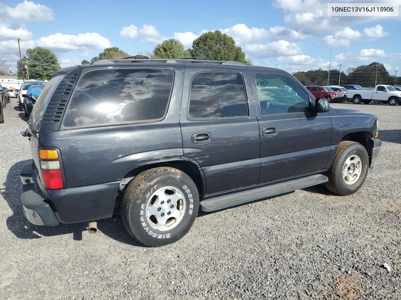 2006 Chevrolet Tahoe C1500 VIN: 1GNEC13V16J115906 Lot: 78427544