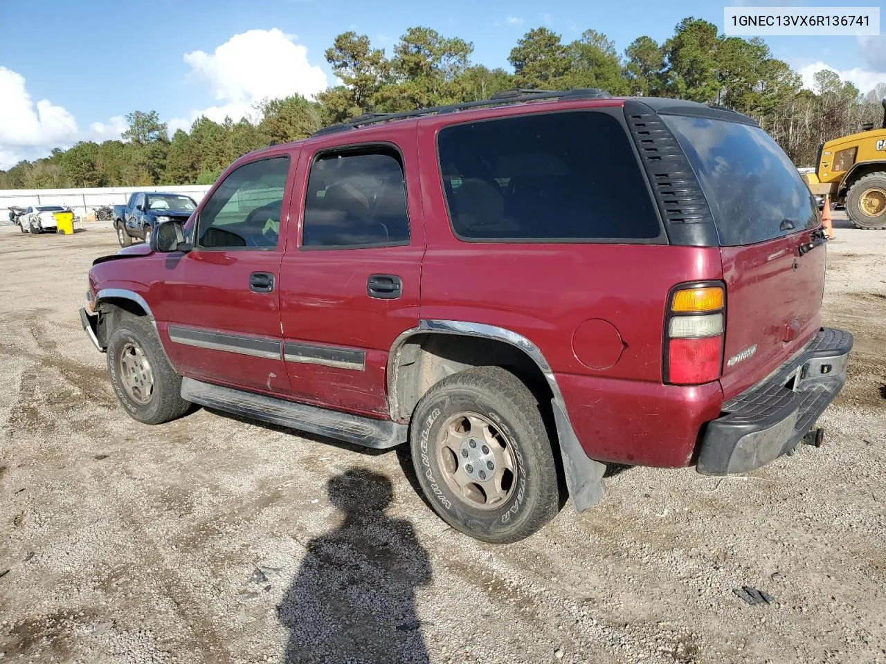 2006 Chevrolet Tahoe C1500 VIN: 1GNEC13VX6R136741 Lot: 78556914