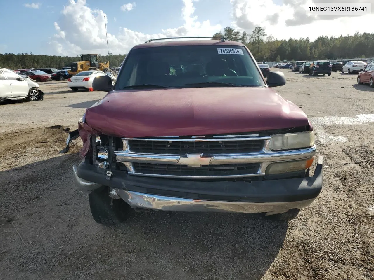 2006 Chevrolet Tahoe C1500 VIN: 1GNEC13VX6R136741 Lot: 78556914