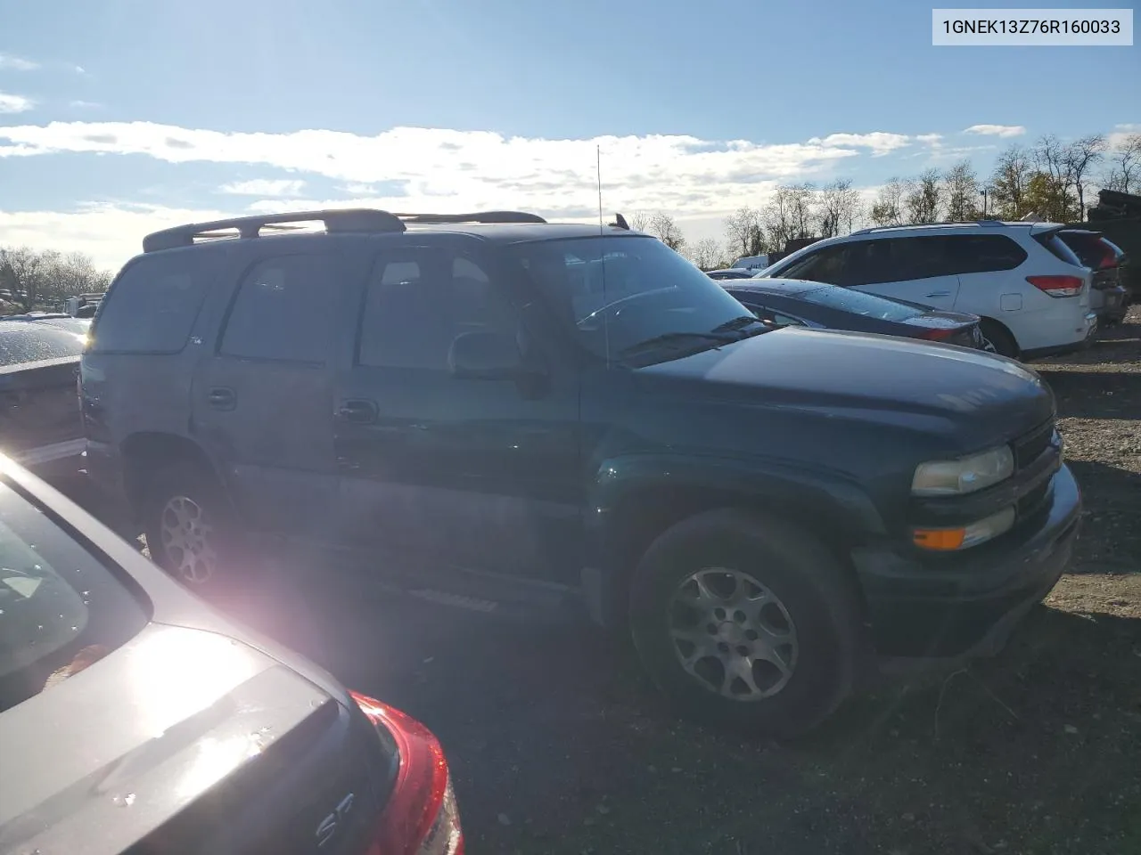 2006 Chevrolet Tahoe K1500 VIN: 1GNEK13Z76R160033 Lot: 80087744