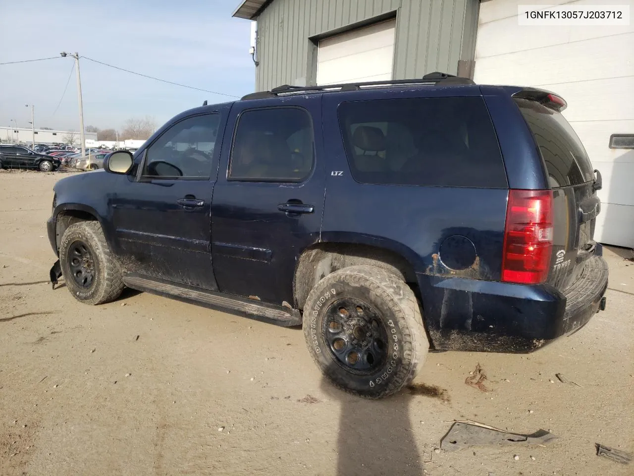 2007 Chevrolet Tahoe K1500 VIN: 1GNFK13057J203712 Lot: 43738734