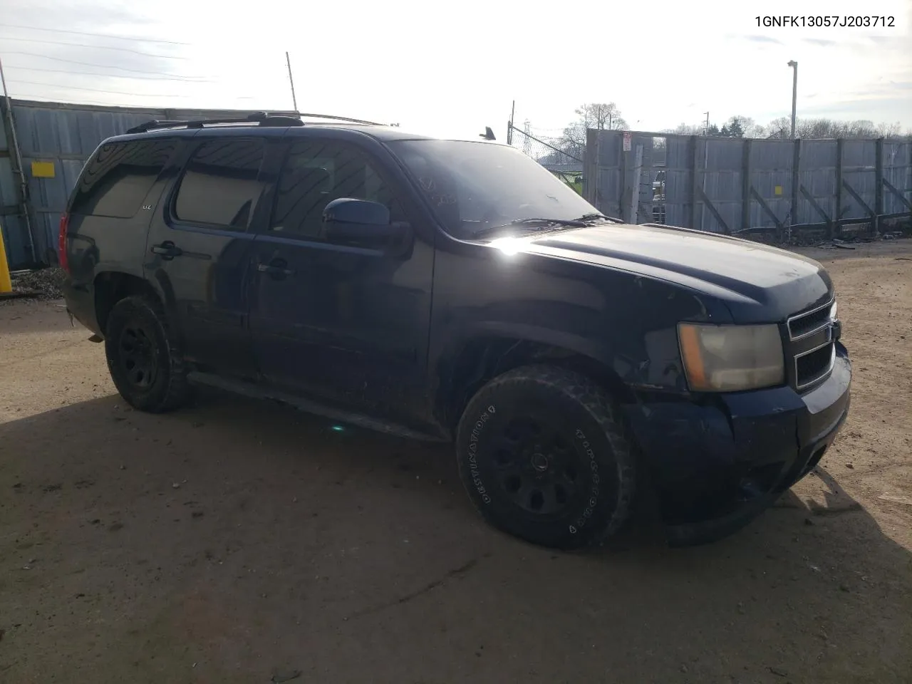 2007 Chevrolet Tahoe K1500 VIN: 1GNFK13057J203712 Lot: 43738734