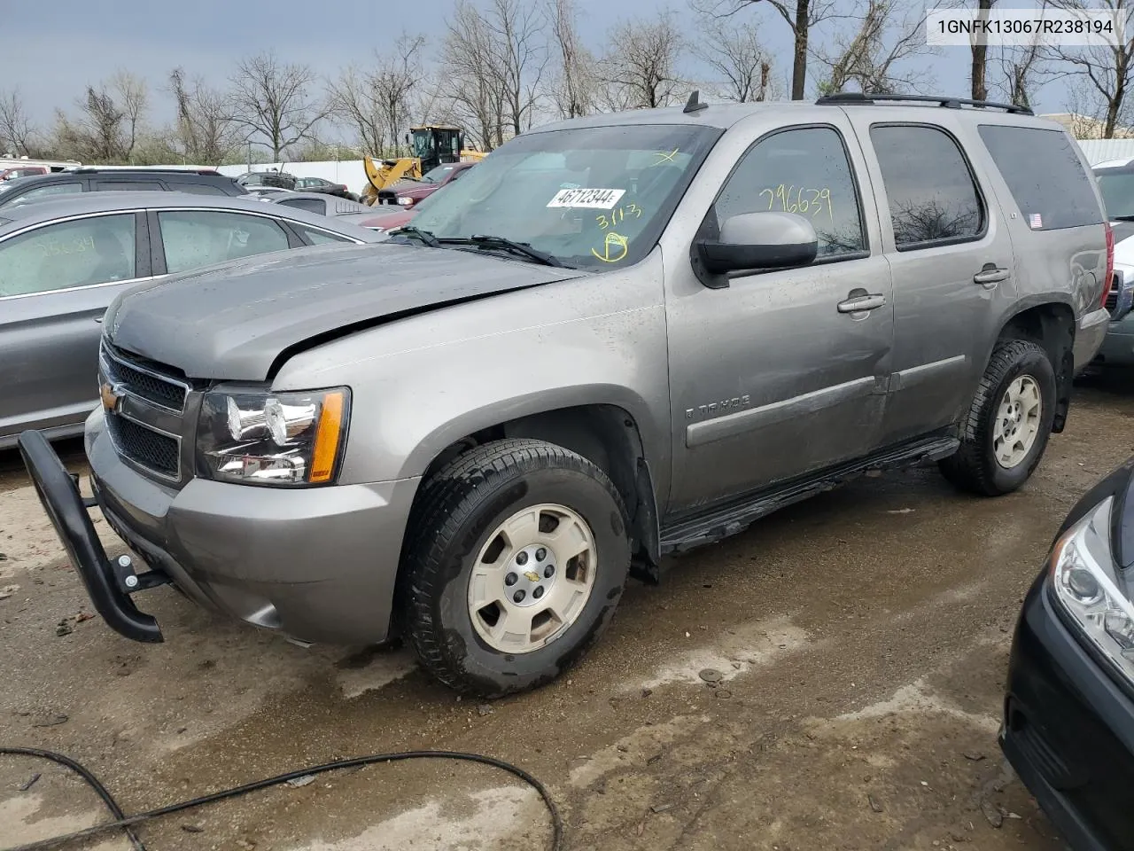 2007 Chevrolet Tahoe K1500 VIN: 1GNFK13067R238194 Lot: 46712344