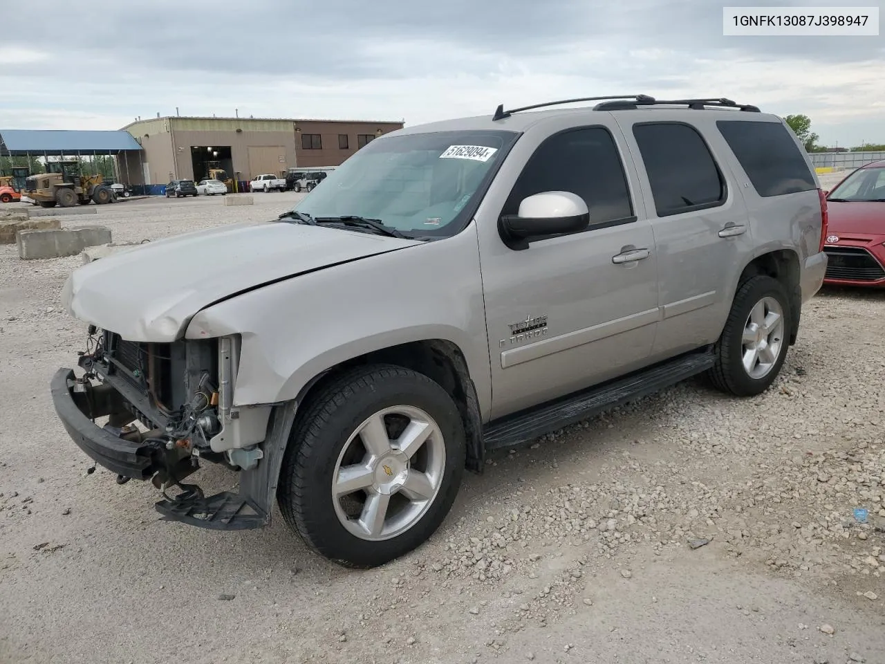 1GNFK13087J398947 2007 Chevrolet Tahoe K1500