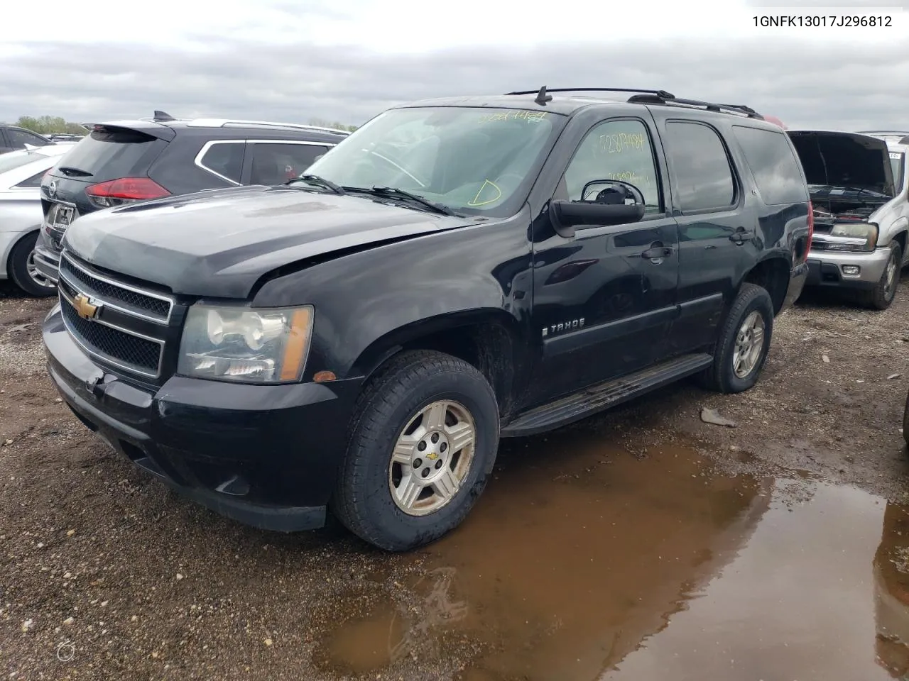 2007 Chevrolet Tahoe K1500 VIN: 1GNFK13017J296812 Lot: 52817484