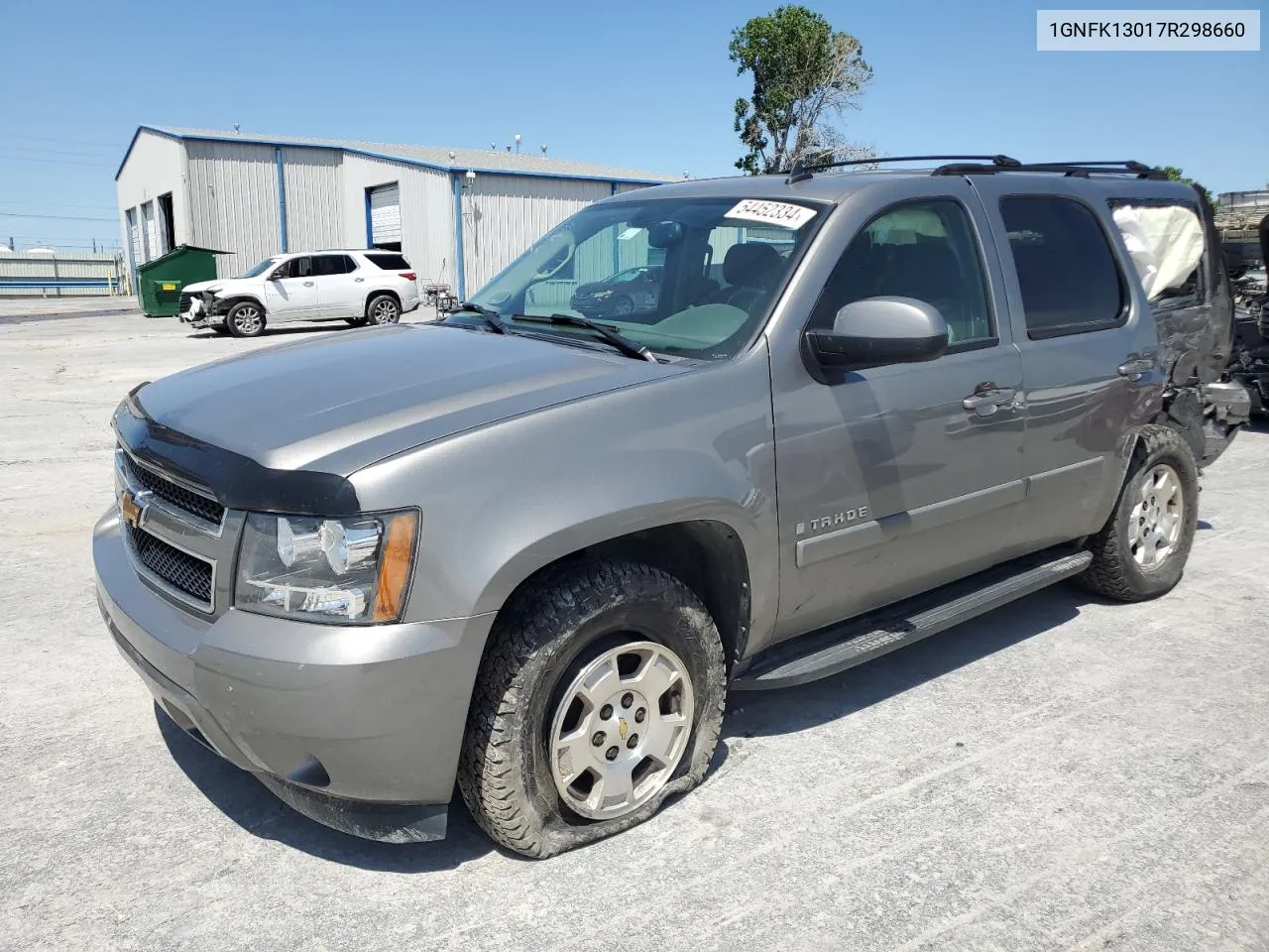 2007 Chevrolet Tahoe K1500 VIN: 1GNFK13017R298660 Lot: 54452334